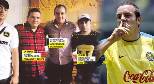 Cuauhtémoc Blanco vinculado a cártel de narcotráfico