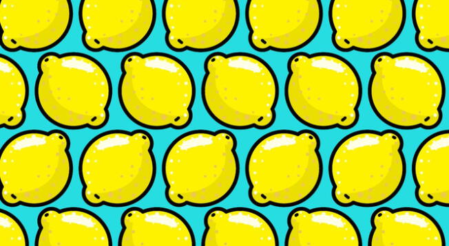 Reto visual: Encuentra las pelotas escondidas entre los limones Reto visual: Encuentra las pelotas escondidas entre los limones