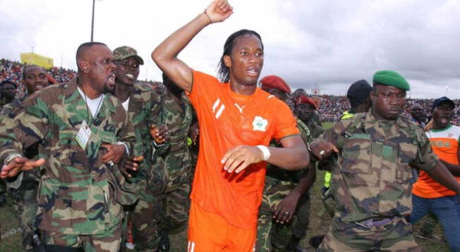 Didier Drogba llevó a Costa de Marfil al Mundial de Alemania 2006