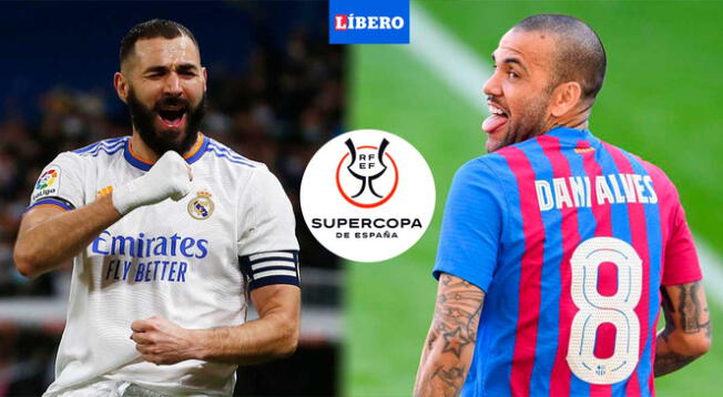 Real Madrid vs. Barcelona por Supercopa de España