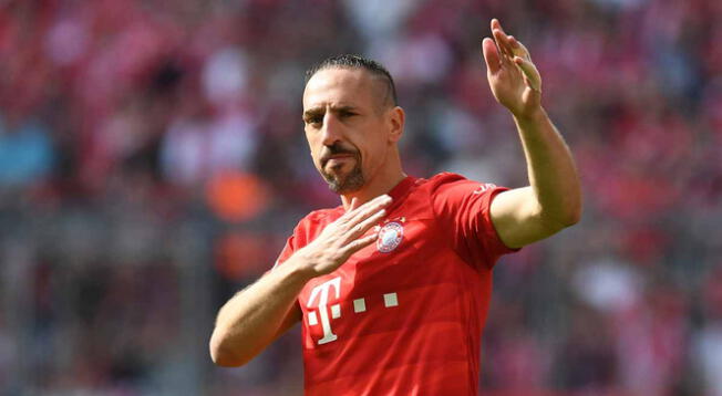 Franck Ribéry podría jugar la Copa Sudamericana