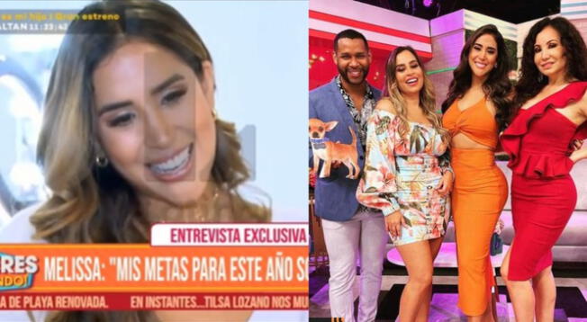 Melissa Paredes cuenta la verdad sobre su salida de "América Hoy".