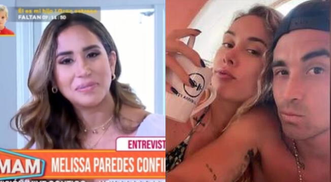 Melissa Paredes habló sobre Rodrigo Cuba.