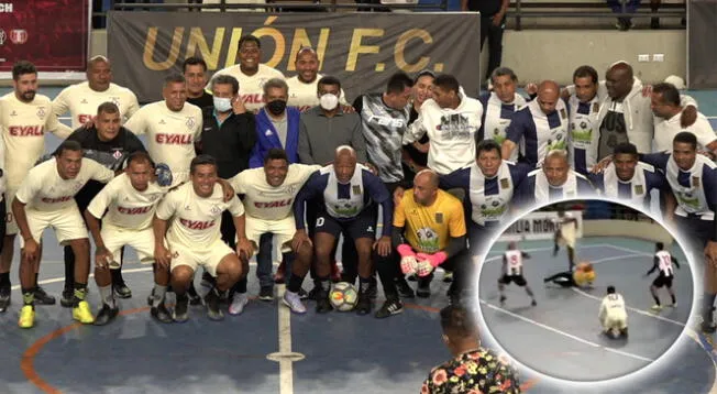 Exjugadores de Alianza y Universitario se enfrentaron en amistoso de futsal.