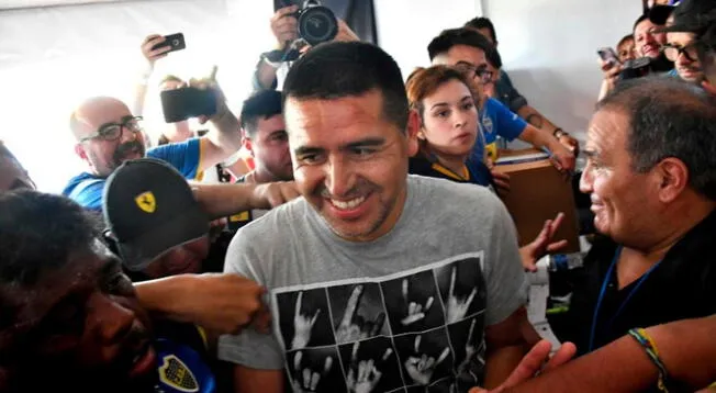 Juan Román Riquelme es vicepresidente de Boca Juniors