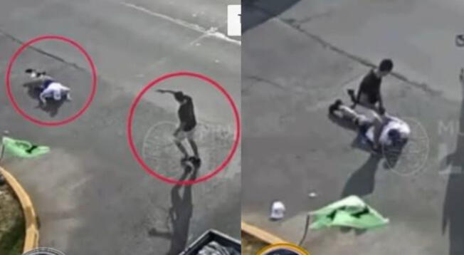 Viral: sujeto persiguió y disparó a delincuente que le robó su moto - VIDEO