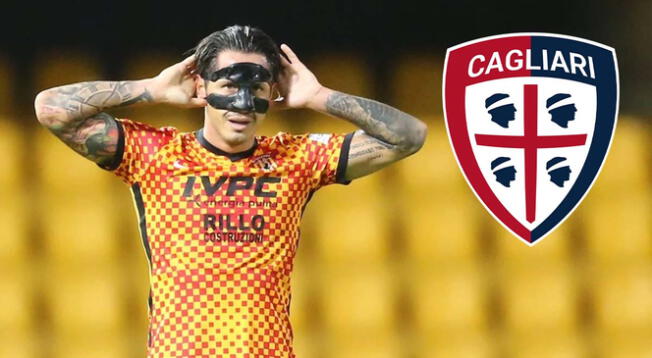 Gianluca Lapadula podría reforzar el ataque del Cagliari