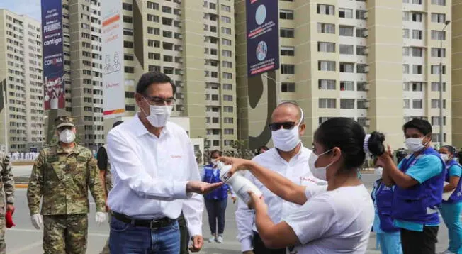 Martín Vizcarra se interna en la Villa Panamericana tras dar positivo al COVID-19.