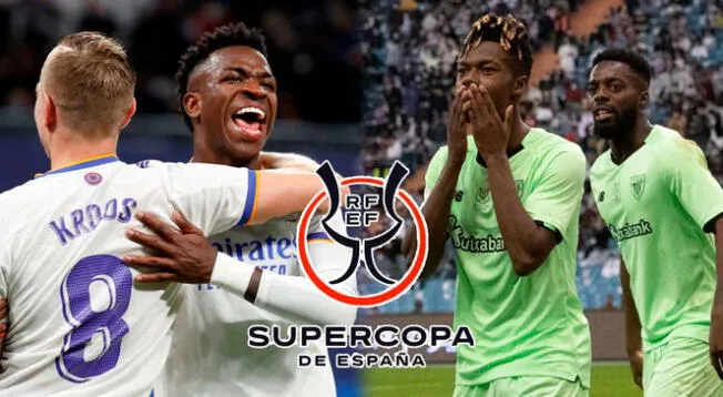 Real Madrid enfrentará a Athletic Club por la gran final de la Supercopa de España