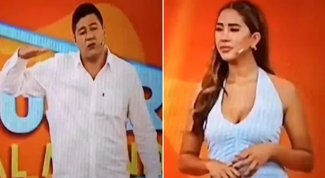 El 'Checho' Ibarra llenó de elogios al 'Gato' Cuba en presencia de Melissa Paredes