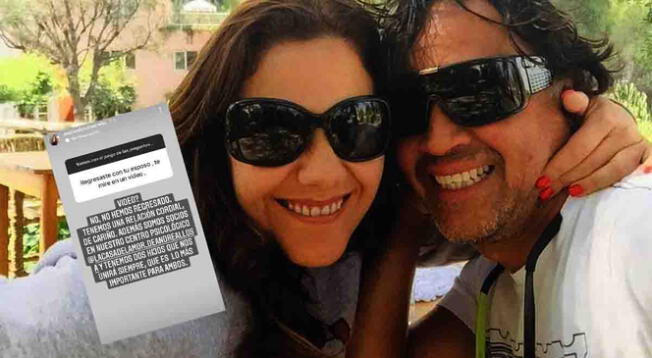 Andrea Llosa reveló su volvió con su esposo tras 8 meses de separados