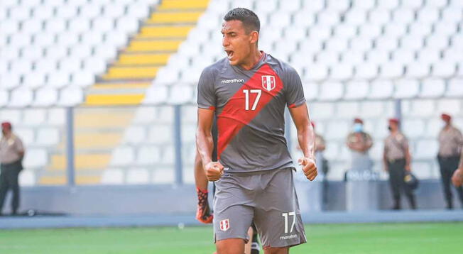 Alex Valera pudo gritar su primer gol con Perú