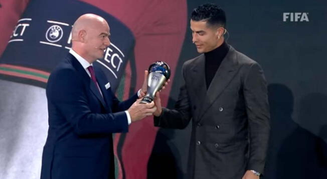 Cristiano Ronaldo ganador en The Best