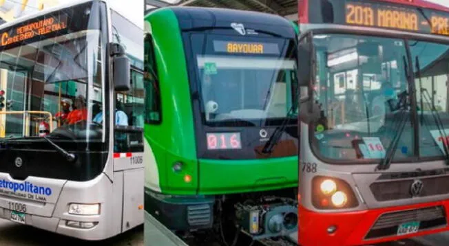 Metropolitano y Línea 1 del Metro de Lima tendrán nuevo horario de atención tras reducción del toque de queda