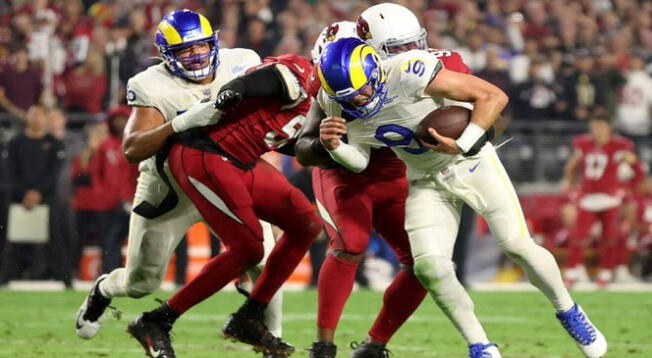 Los Angeles Rams se enfrentan a Arizona por la Ronda de Comodines de la NFL.