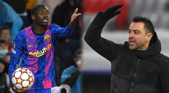 Xavi le dejó un contundente mensaje a Dembélé