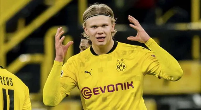Erling Haaland y su tensa relación con Borussia Dortmund