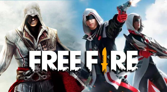 Free Fire revela colaboración con Assassin's Creed y se filtran skins