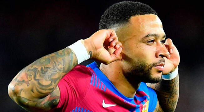 Memphis Depay dejaría el Barcelona en el próximo mercado de pases.