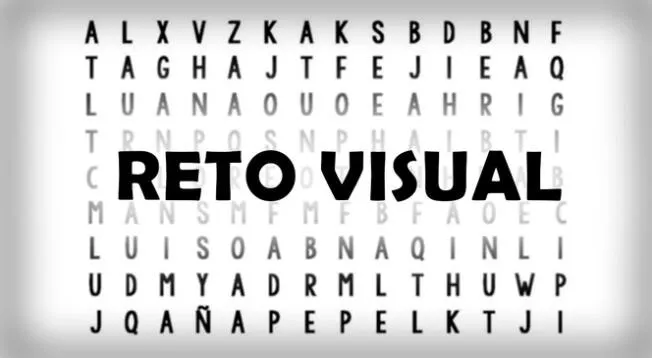 Reto viral: ¿Puedes encontrar tu nombre en esta sopa de letra? Reto viral: ¿Puedes encontrar tu nombre en esta sopa de letra?