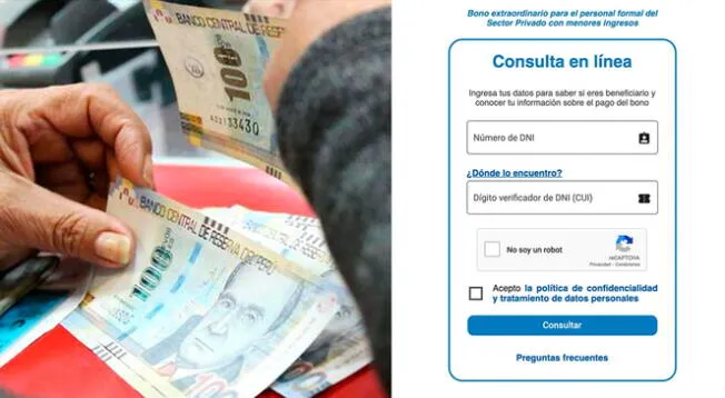 Bono 210 - Link Oficial : Cuál es el cronograma de pago para los trabajadores privados