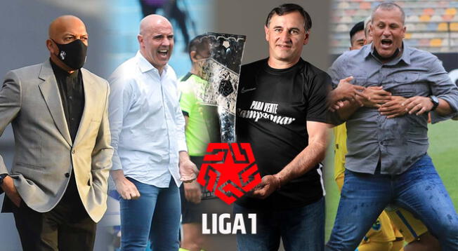 Liga 1: entrenadores del torneo peruano para el 2022