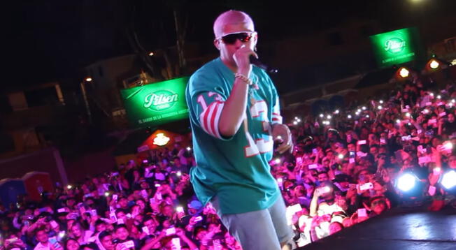 Bad Bunny ofreció un concierto en el Callao allá por el año 2017