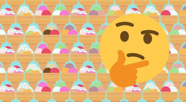 Reto visual nivel PRO: encuentra los 4 helados con cerezas en 15 segundos Reto visual nivel PRO: encuentra los 4 helados con cerezas en 15 segundos