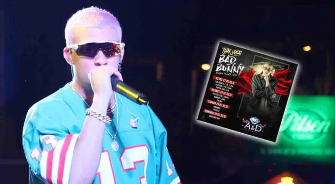 Historial de concierto de Bad Bunny en Lima, Perú en el 2017 Historial de concierto de Bad Bunny en Lima, Perú en el 2017
