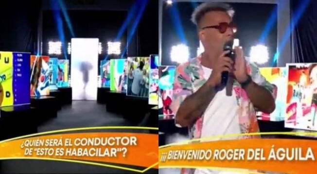 Habacilar 2022: así ingresó Roger del Águila, nuevo conductor del programa