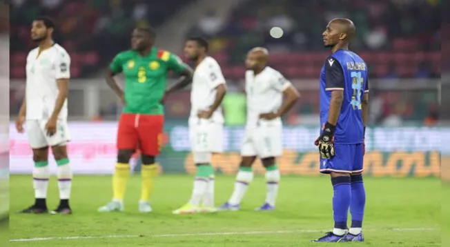 La Selección de Comoras puso a su lateral como arquero.