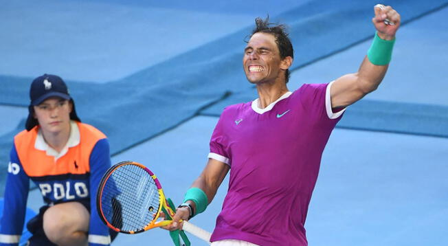 Rafael Nadal accedió a las semifinales del Australian Open 2022