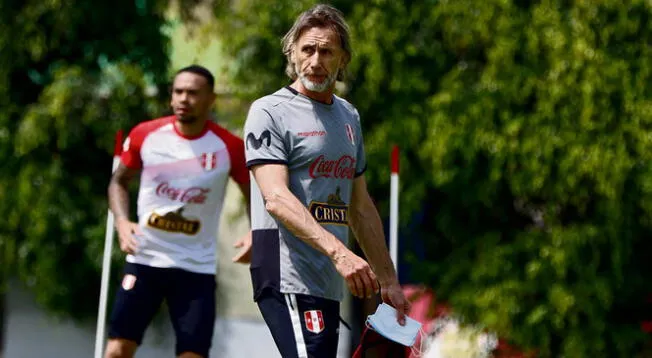 Ricardo Gareca ensayó un once sin la presencia de Gianluca Lapadula