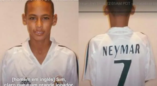 Neymar estuvo a punto de fichar por el Real Madrid con solo 14 años