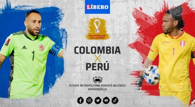 Perú vs. Colombia: canales de trasnmisión