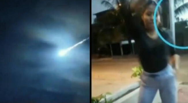 ¿OVNI o meteorito?: Extrañas luces se vieron en el cielo de Iquitos