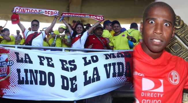 Luis Guadalupe y su frase en el Perú vs Colombia