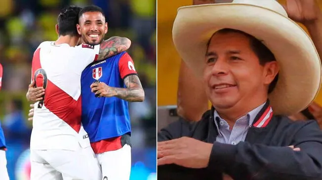 Pedro Castillo tras victoria de Perú ante Colombia: Vamos a seguir ganando