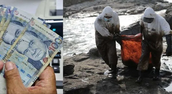 Gobierno busca entregar bono de S/ 1000 a trabajadores afectados por derrame de petróleo