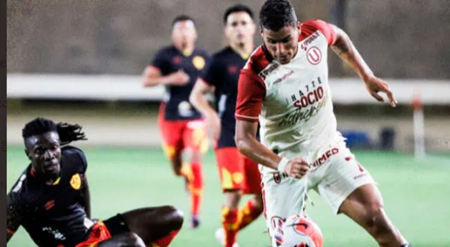 Universitario chocó ante Aucas de Ecuador en la Noche Crema 2022