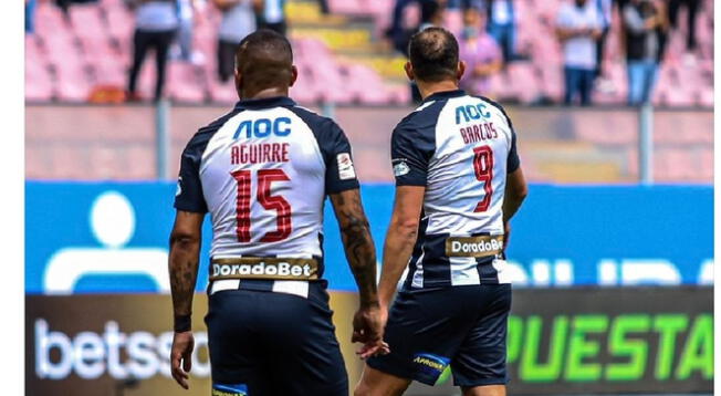 Wilmer Aguirre y Hernán Barcos han mostrado regularidad durante la pretemporada de Alianza Lima.