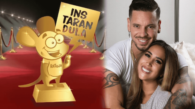 Melissa Paredes estuvo nominada en varias categorías de los Premios 'La ratuja dorada' de Instarándula.