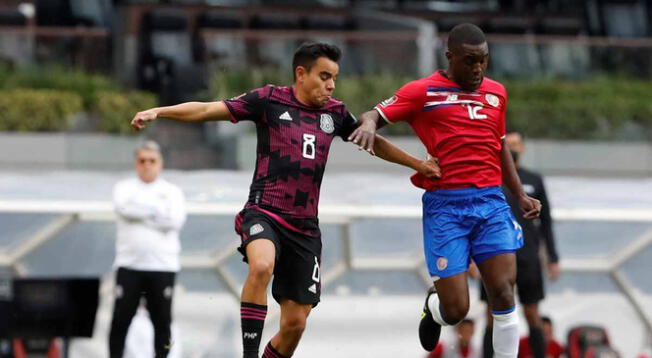 México recibió este domingo en el Estadio Azteca a Costa Rica.