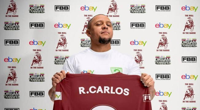 Roberto Carlos sale del retiro para jugar por este club inglés