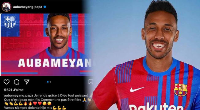 Pierre Emerick Aubameyang en Barcelona