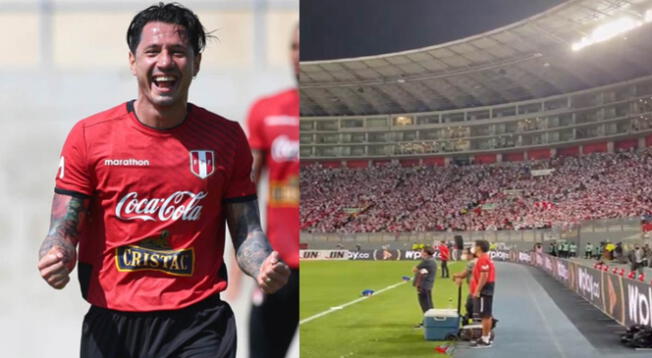 Gianluca Lapadula emocionado por el ambiente en el Estadio Nacional