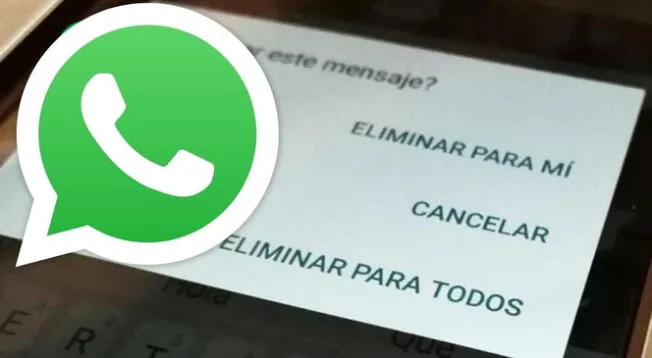 WhatsApp: usuarios tendrían más de 2 días para borrar mensajes para todos WhatsApp: usuarios tendrían más de 2 días para borrar mensajes para todos