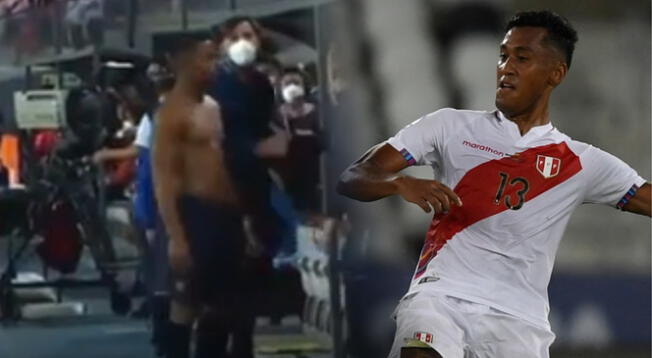 Diego Palacios no pudo ingresar rápidamente al partido de Perú-Ecuador.