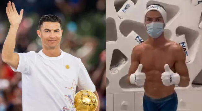 Cristiano Ronaldo y su novedosa rutina para mantenerse en forma