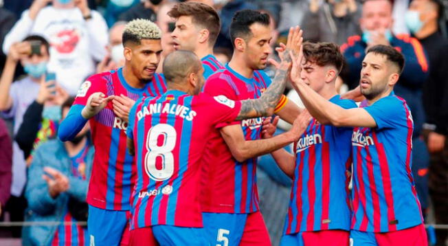 Barcelona alegre tras sus goles ante Atlético de Madrid